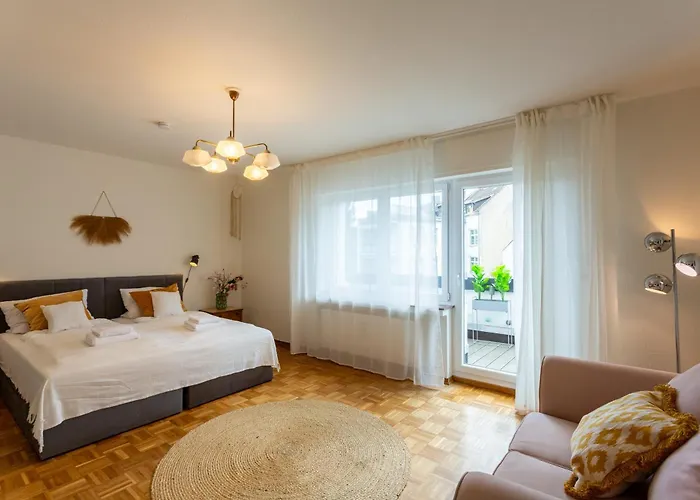 Level22! Viel Platz, 2 Balkone Mit Strandkorb *